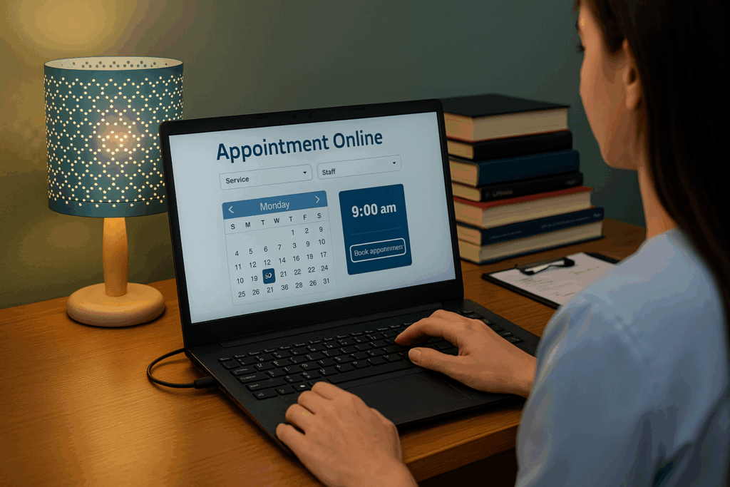 sublocação agendamento online